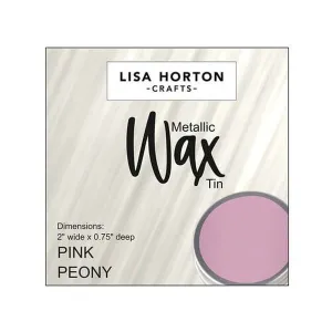 Water Based Wax - Pink Peony wrapped sealed