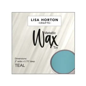 Water Based Wax - Teal organic