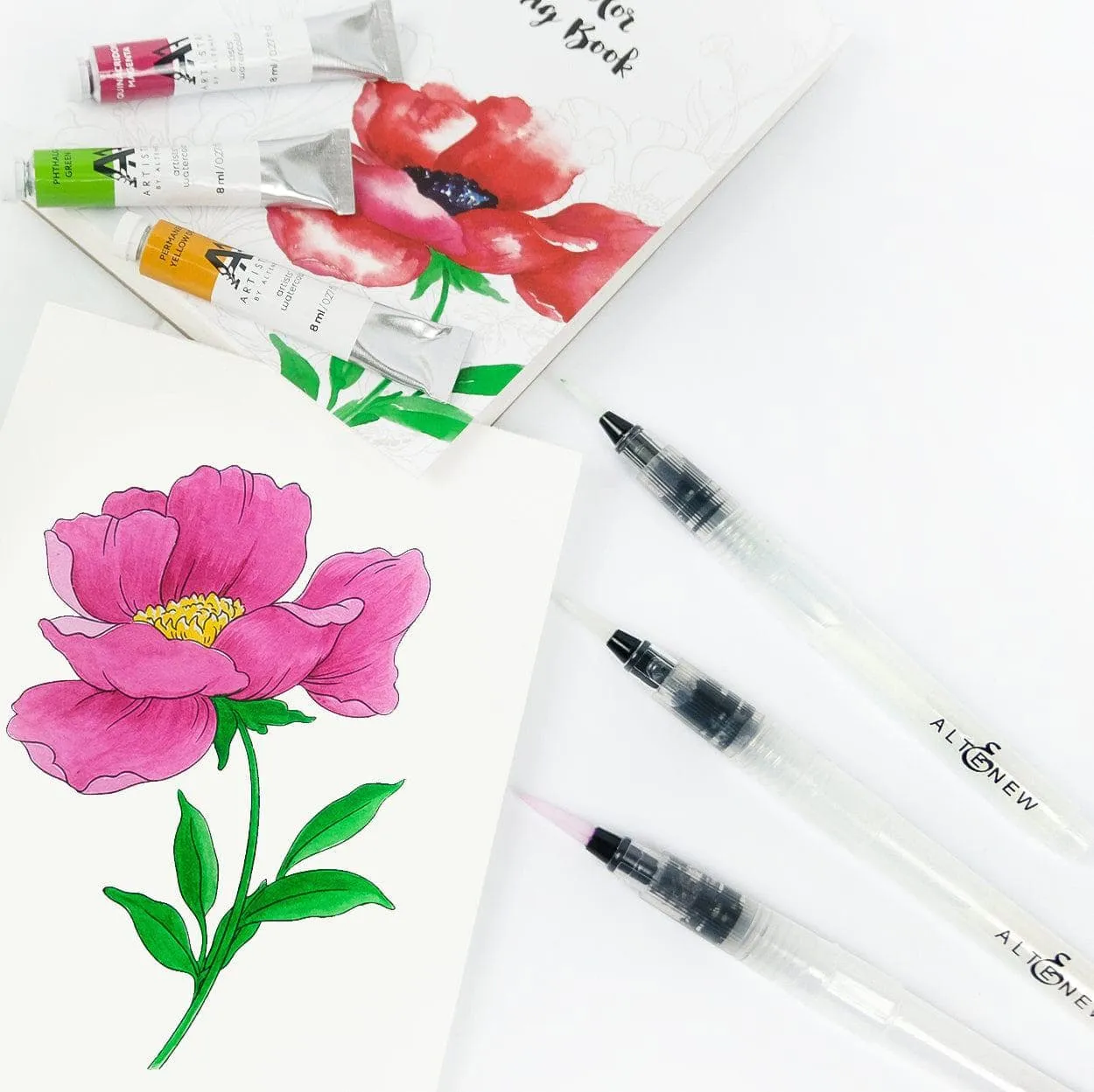 Watercolor Brush - Medium latest compact