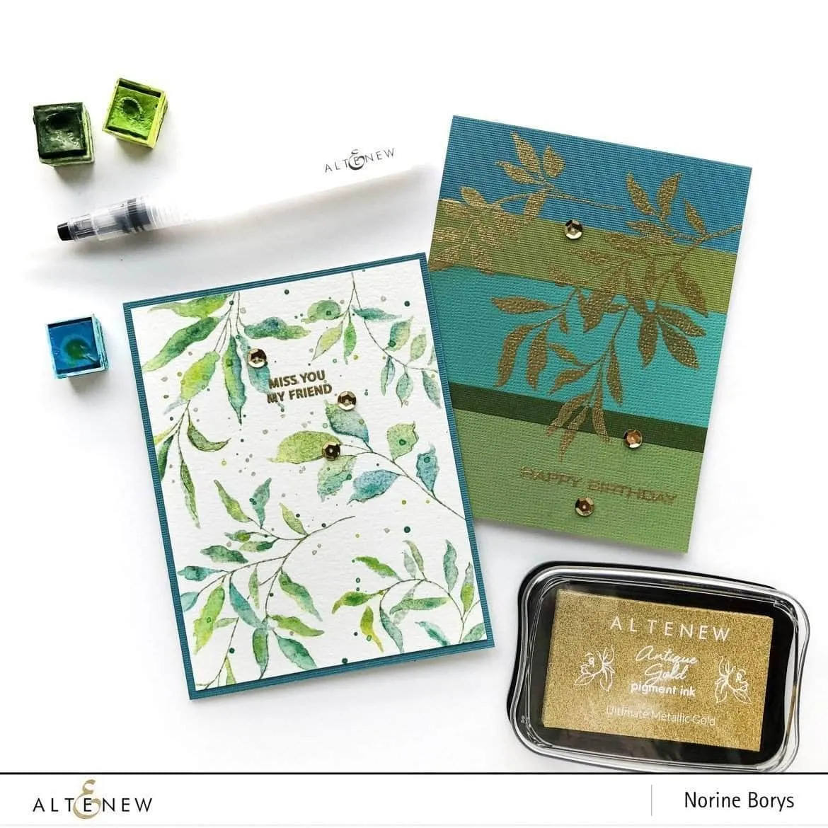 Watercolor Brushes Bundle antislip multipack