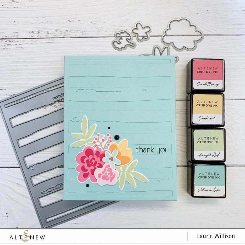 collectible Watercolor Stripes Cover Die