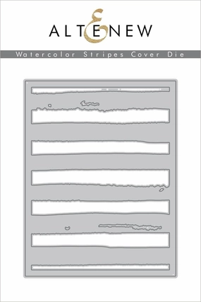 Watercolor Stripes Cover Die bulk