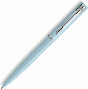 Waterman Allure Pastel Blue Lacquer & Chrome Ballpoint Pen large