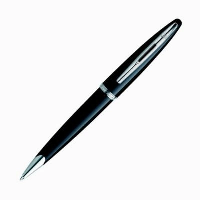 sleek Waterman Carene Black Sea Ballpoint Pen