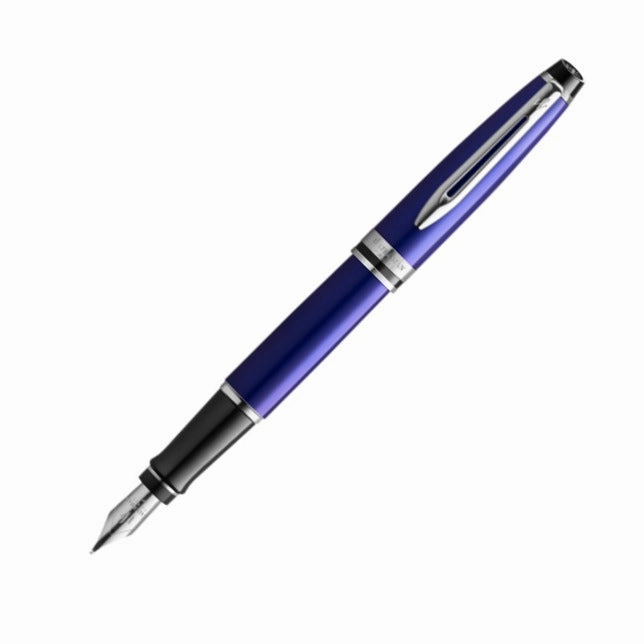 Waterman Expert Blue & Chrome Fountain Pen multipurpose