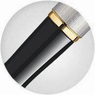 antislip solid Waterman Expert Stainless Steel & Gold Rollerball Pen
