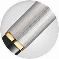 Waterman Expert Stainless Steel & Gold Rollerball Pen locking
