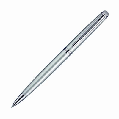 Waterman Hemisphere Stainless Steel Ballpoint Pen round