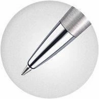 Waterman Hemisphere Stainless Steel Ballpoint Pen quickdry stackable