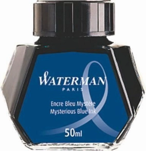 Waterman Mysterious Blue Bottled Ink tiny