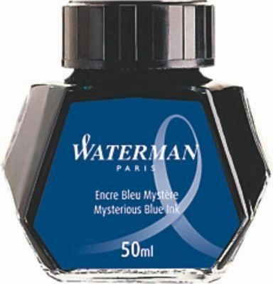 Waterman Mysterious Blue Bottled Ink tiny
