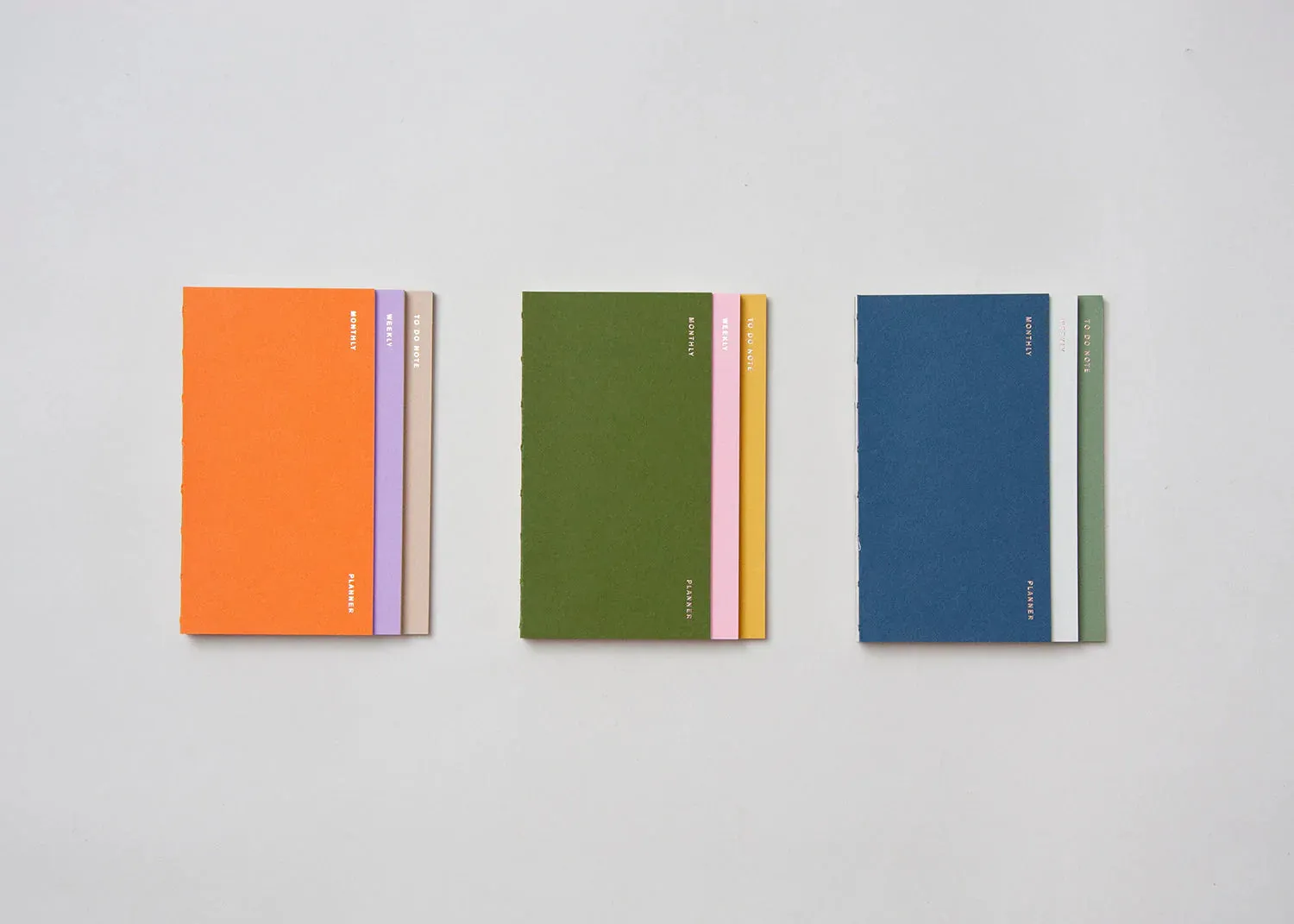 3 In 1 Planner Petite A6 - Blue - Monthly/Weekly/To Do Note wholesale