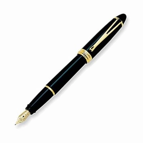 Aurora Ipsilon Deluxe Black/Gold Fountain Pen seasonal versatile