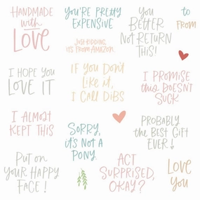 vivid compact Best Gift Ever - 6X6 Stamp Set