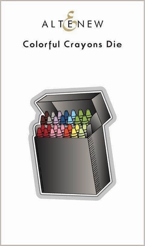 Colorful Crayons Die nonslip