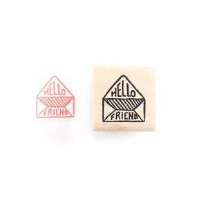 Hello Friend Rubber Stamp limited