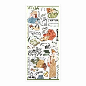 finest Mind Wave Style Look Sticker Sheet - Stroll Day