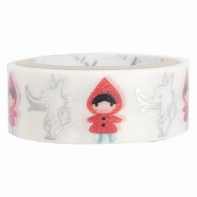 stackable Red Riding Hood And A Wolf Foil Washi Tape ? Shinzi Katoh Design