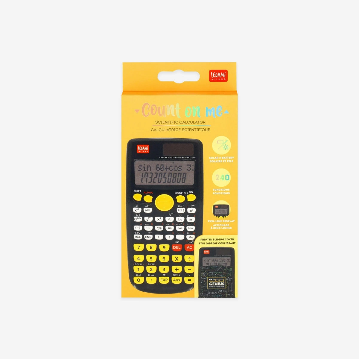 Scientific Calculator // Genius manual flexible
