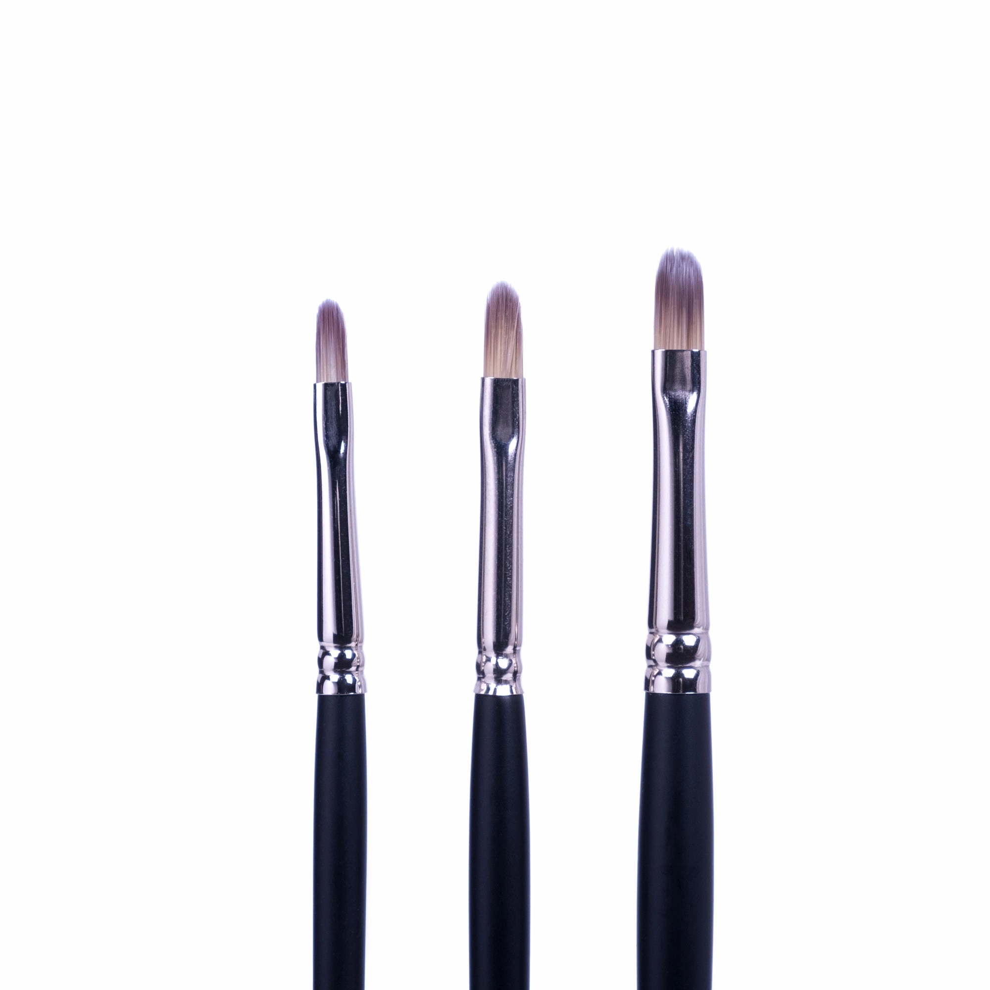 Snow Synthetic Filbert Paintbrush ceramic