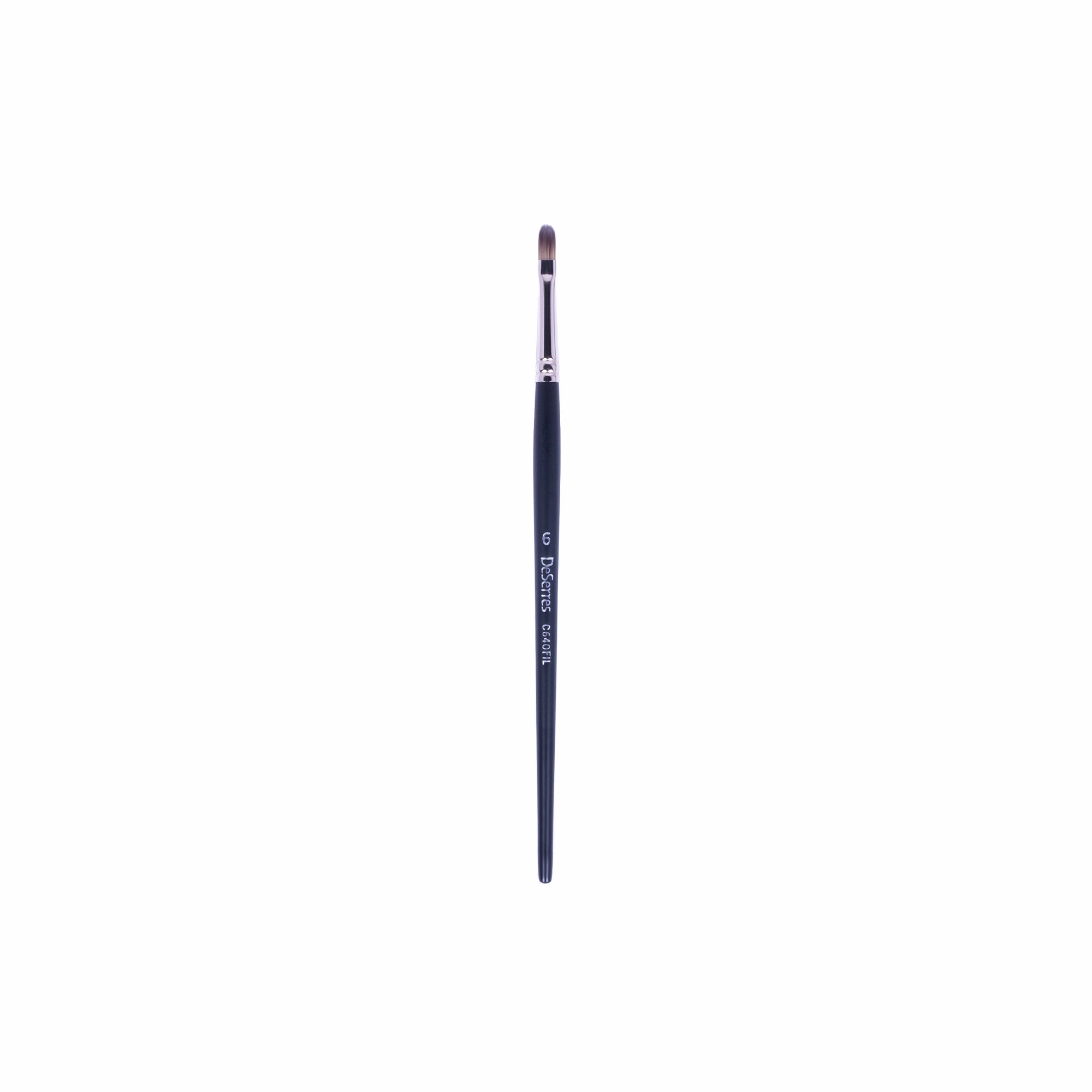 reliable metal Snow Synthetic Filbert Paintbrush