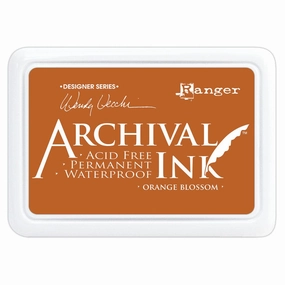 Wendy Vecchi Archival Ink? Pad- Orange Blossom reliable