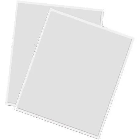 soft large White 3D Self-Adhesive Foam Sheets - 4.8"X3.9"X.04" 2/Pkg
