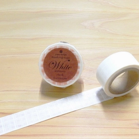 bundle washable White Check Washi Tape Yano Design