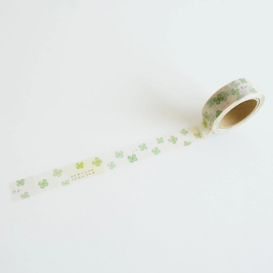 White Clover Washi Tape loose