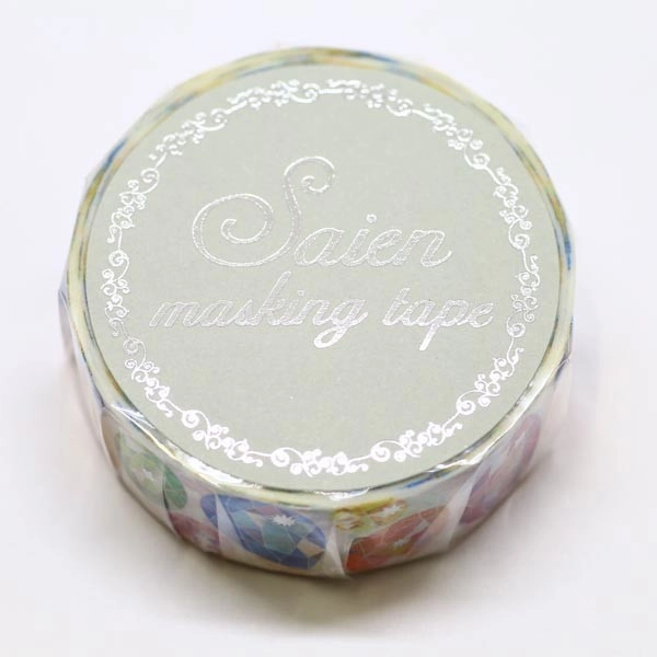 Drop Jewelry Gem Washi Tape Saien retractable fiber