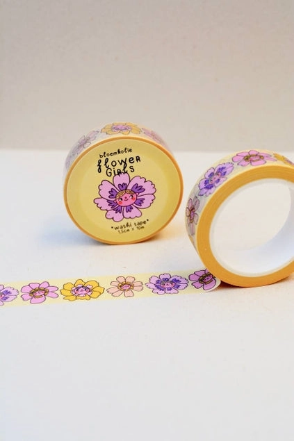 seasonal Flower Girls Washi Tape