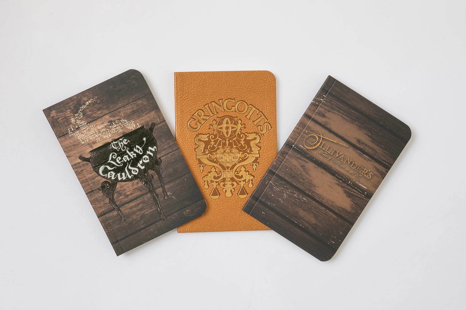 modern Harry Potter: Diagon Alley Pocket Notebook Collection (Set Of 3)