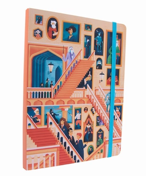 Harry Potter: Exploring Hogwarts The Grand Staircase Notebook economical bundle