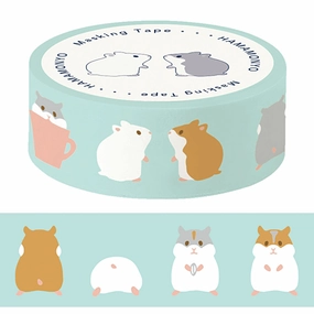 giant set I Love Hamster Washi Tape