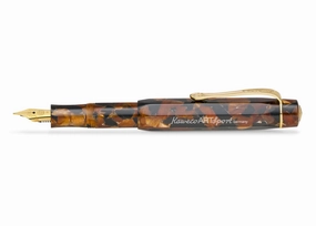 Kaweco Art Sport Hickory Brown Fountain Pen sturdy metal