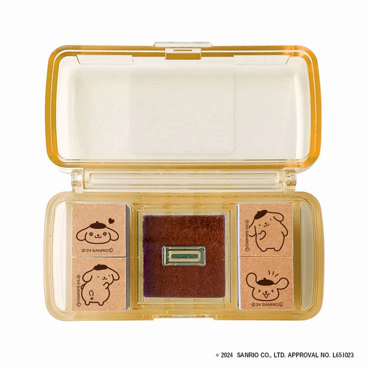 Pompompurin Mini Stamp Set waterproof matte