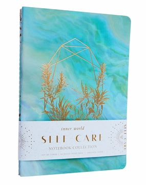 finest shockproof Self-Care Sewn Notebook Collection (Set Of 3)