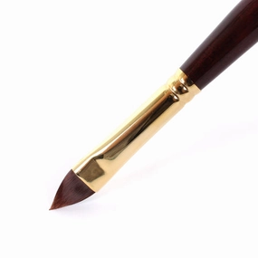 steel Sepia Acryl Paintbrushes - Cat'S Tongue