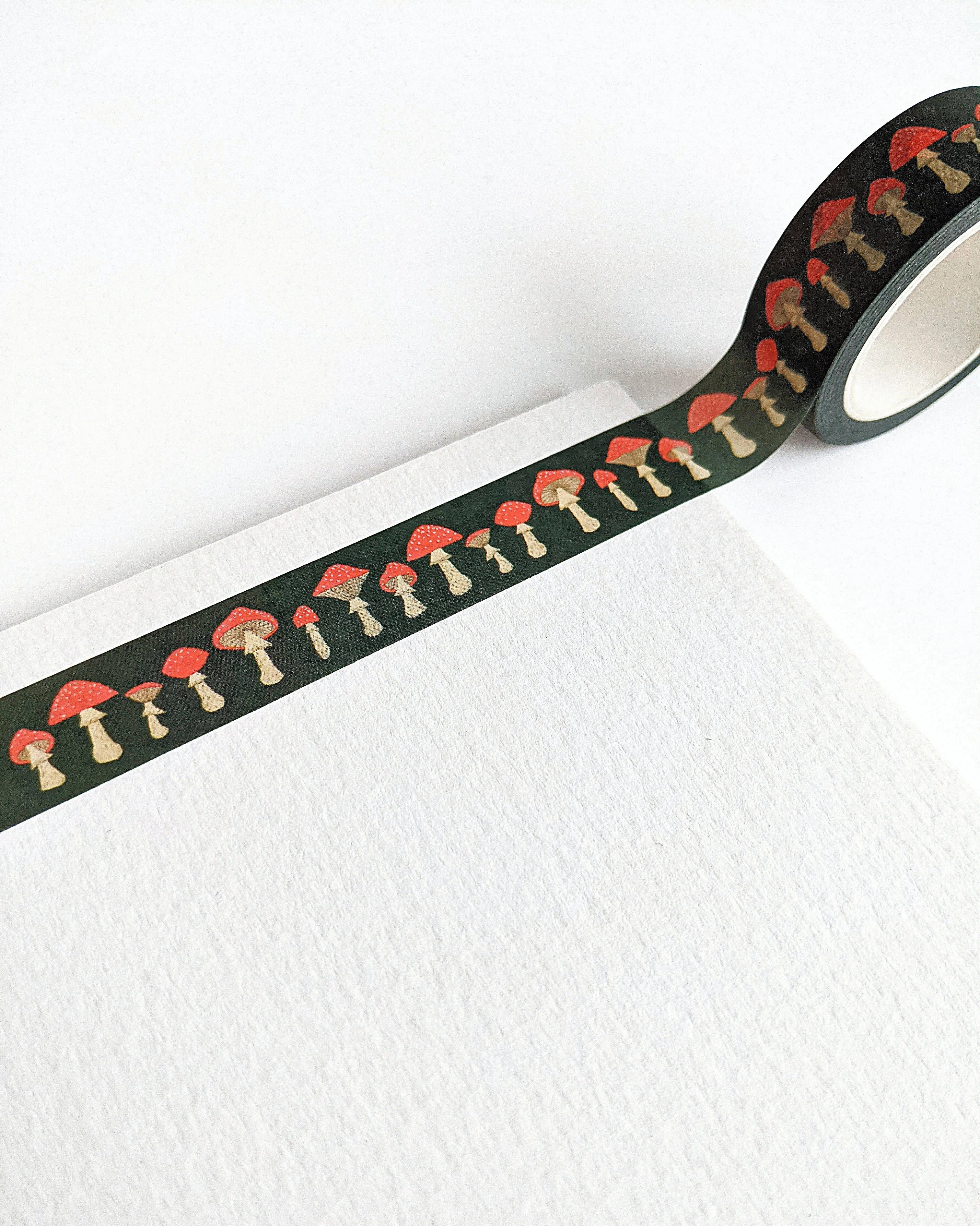 Toadstool Washi Tape Mushroom wide