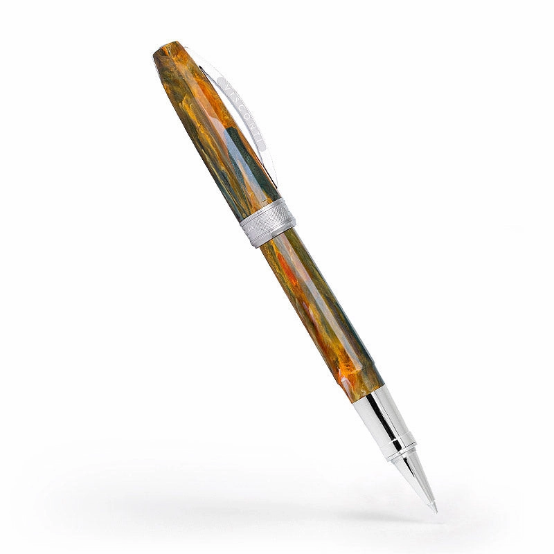 tiny warm Visconti Van Gogh Caf Terrace At Night Rollerball Pen