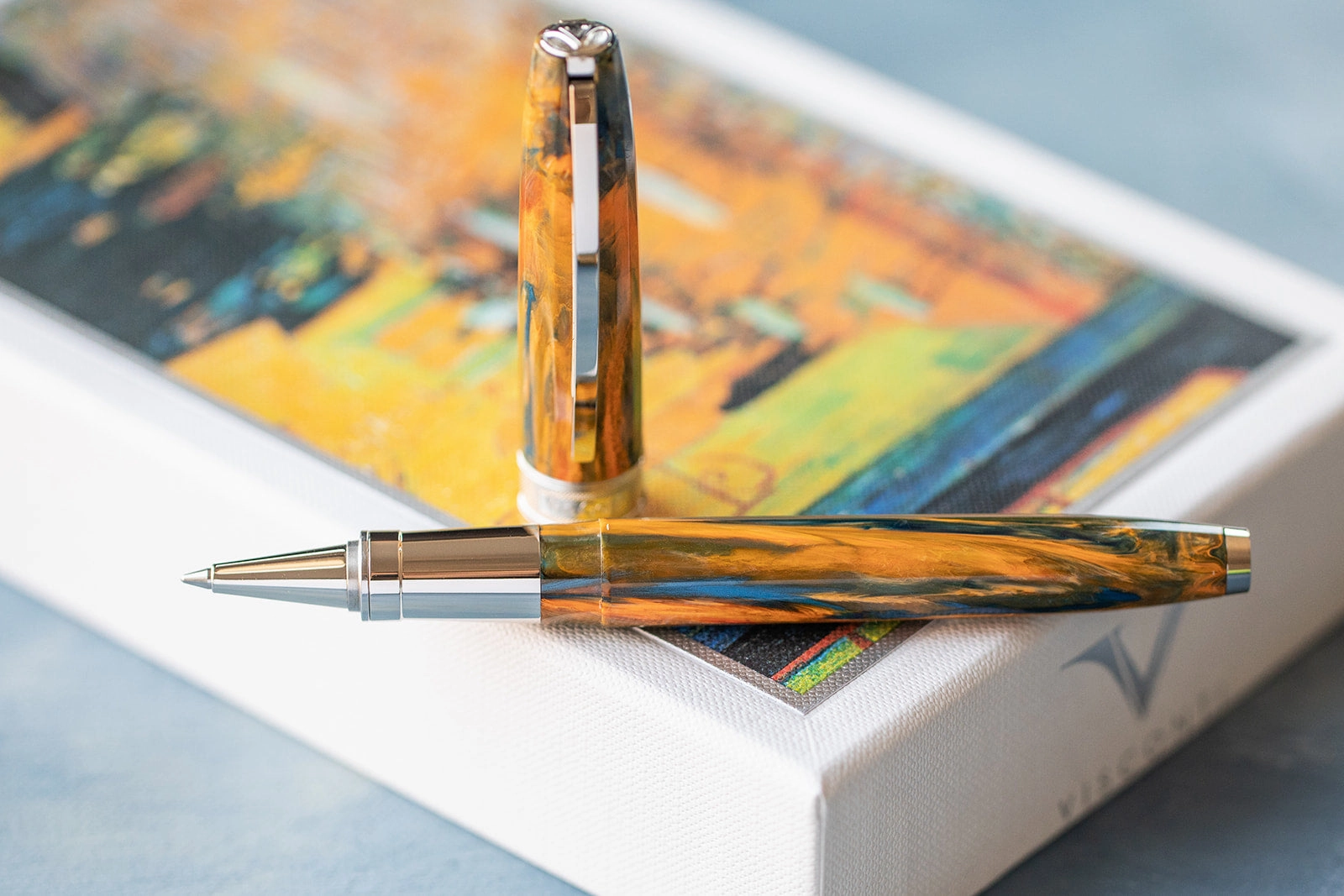 Visconti Van Gogh Caf Terrace At Night Rollerball Pen basic