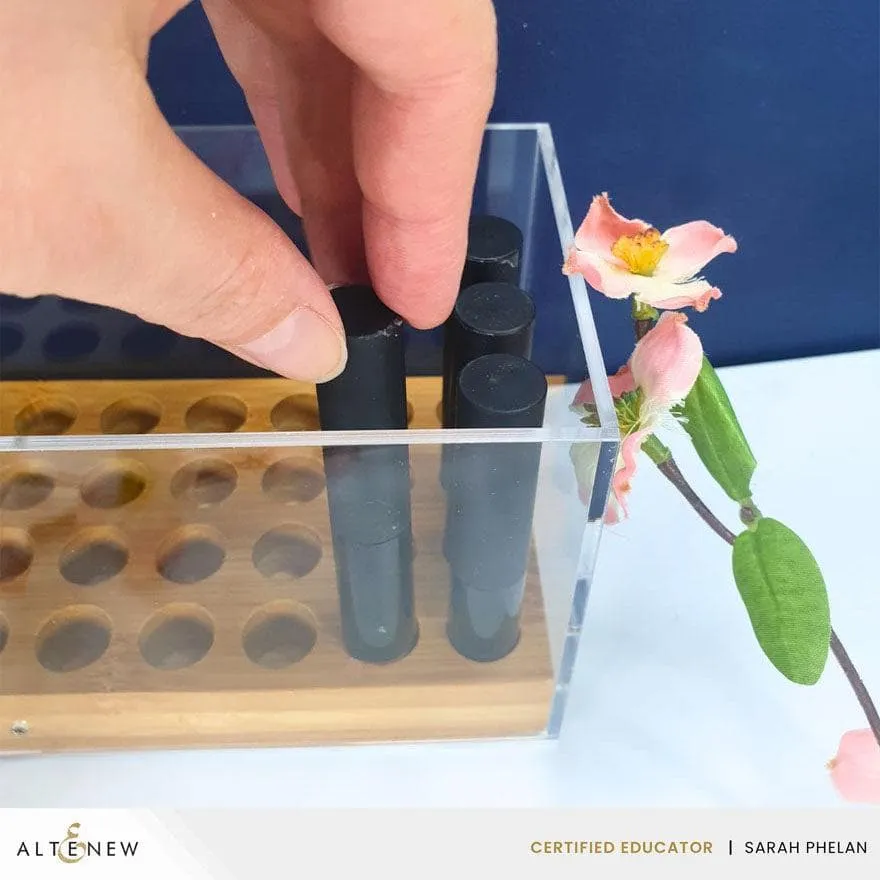 premium Crafter'S Showcase Mini Blending Brush Storage