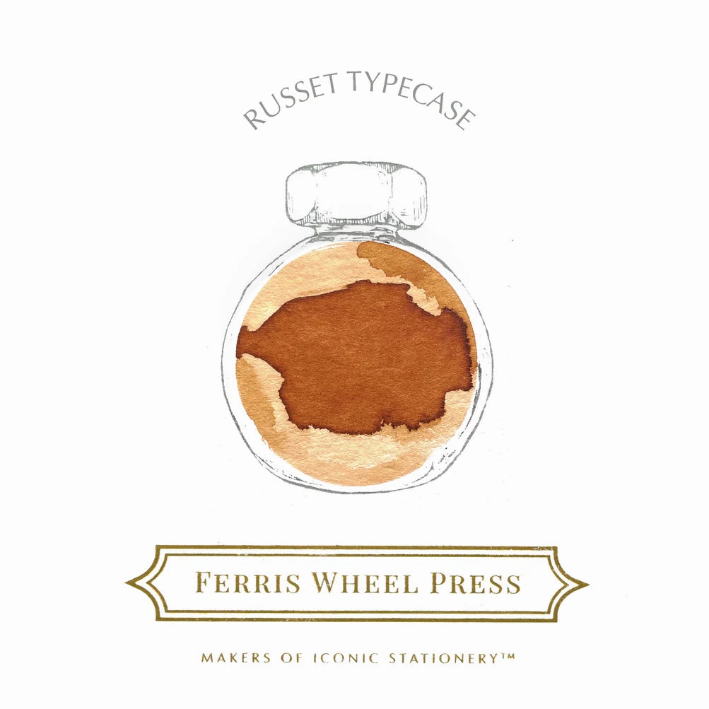 top 38Ml Russet Typecase Ink