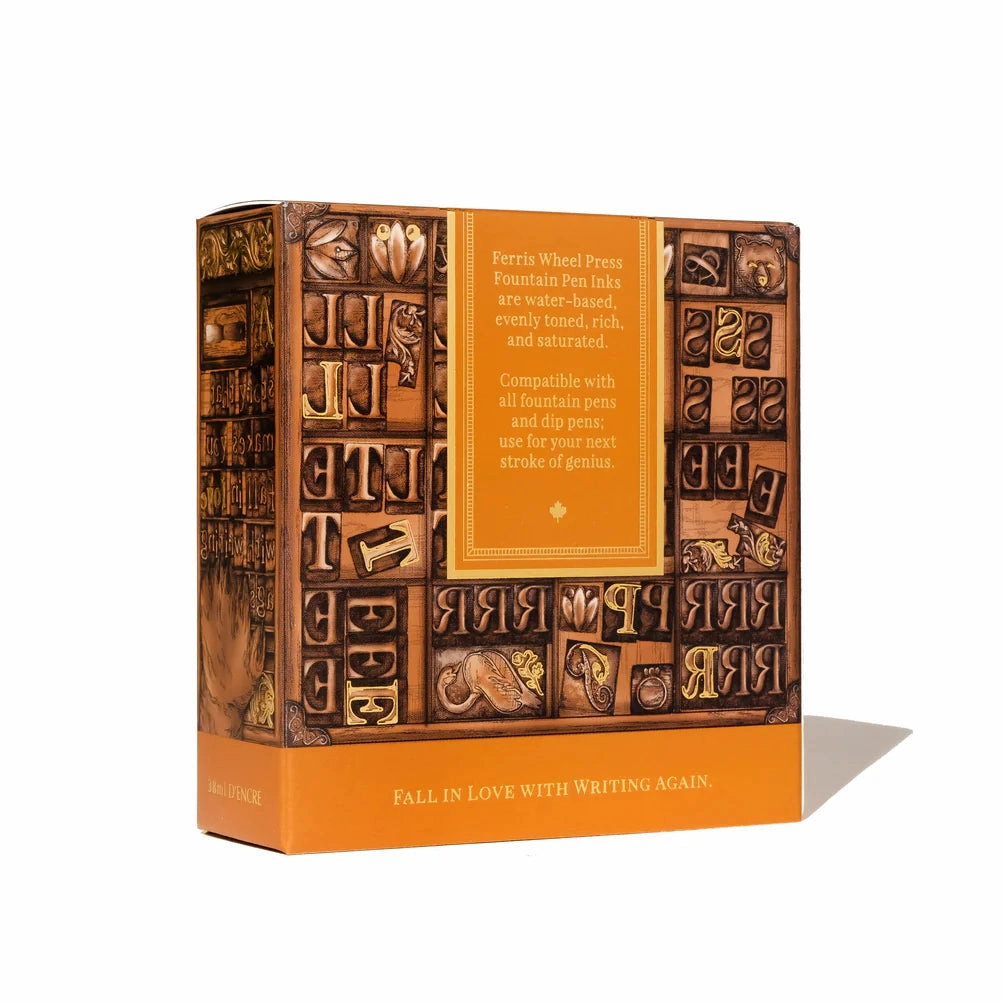 springloaded limited 38Ml Russet Typecase Ink