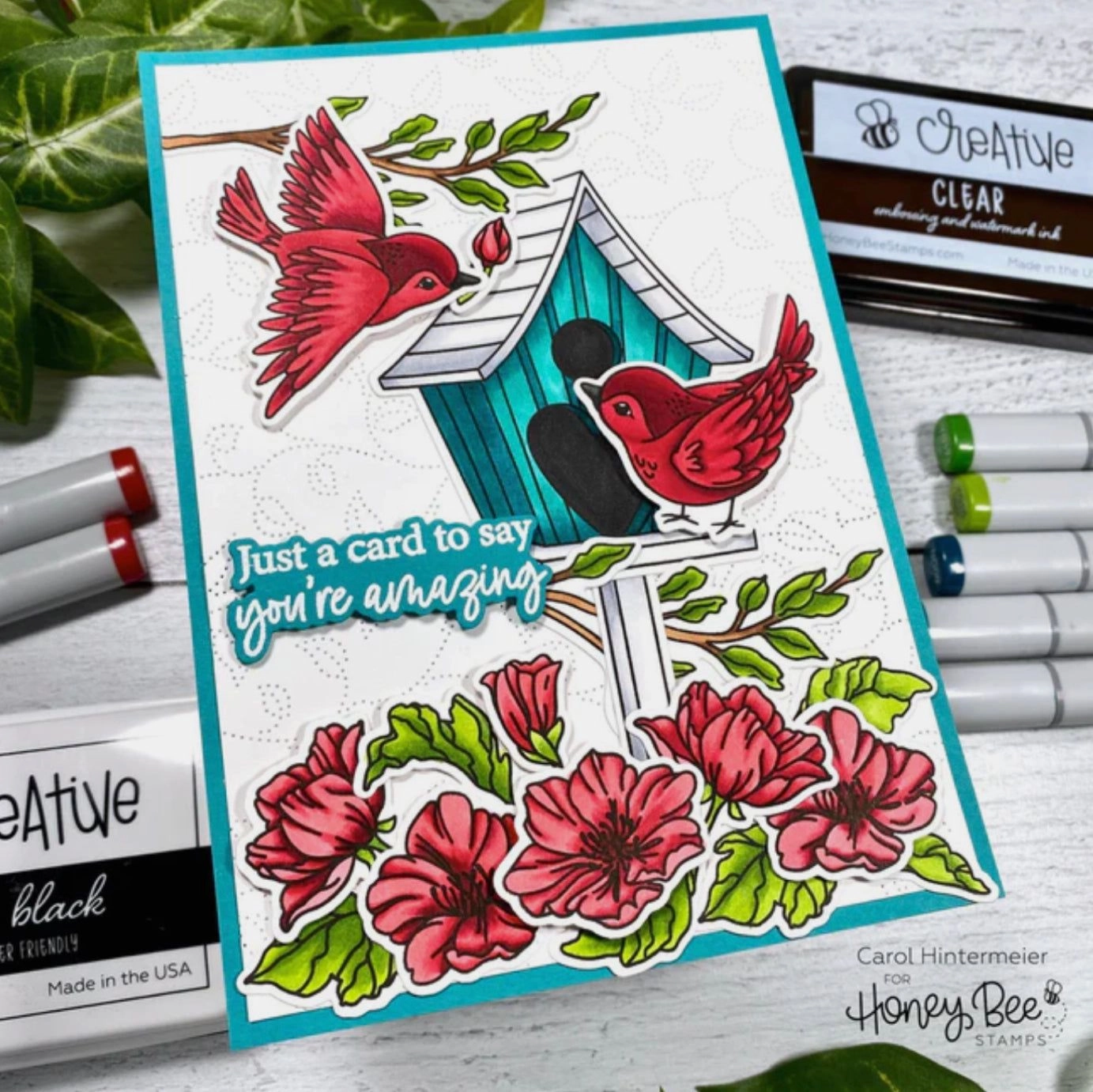 top Love Is In The Air - 6X6 Stamp Set