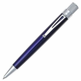 narrow Retro 1951 Tornado Classic True Blue Rollerball Pen