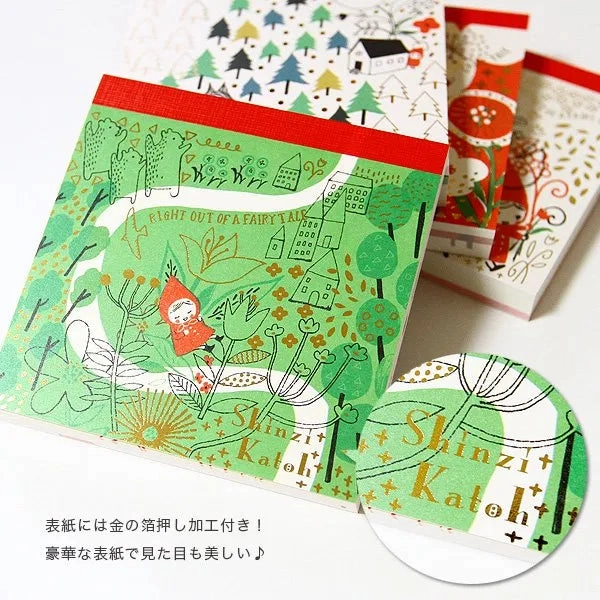 waterproof colorful Shinzi Katoh Memo Pad - Take A Break