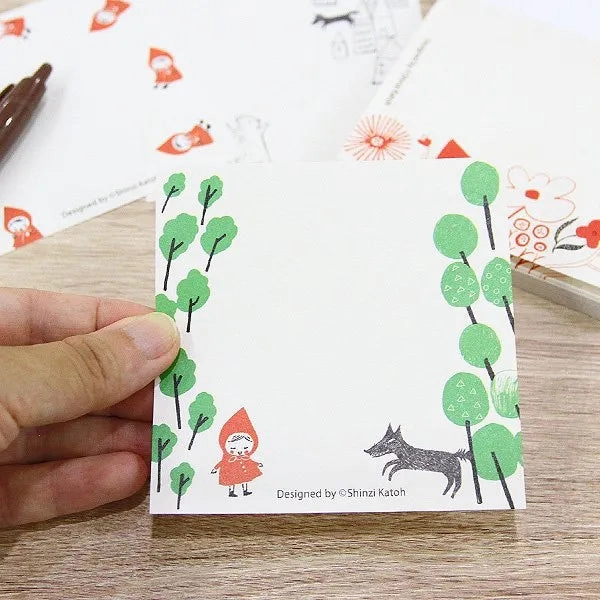 Shinzi Katoh Memo Pad - Take A Break collapsible nonslip
