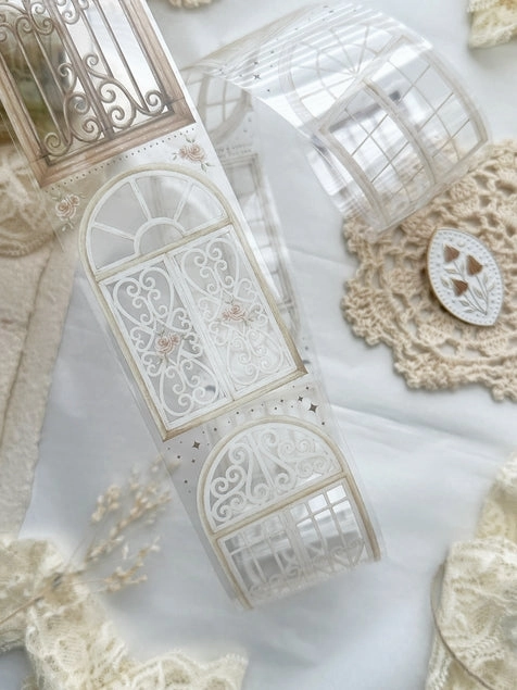 earthy recycled Whimsical Windows Pet Tape Glossy