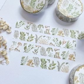 superior Wild Leaf Washi Tape